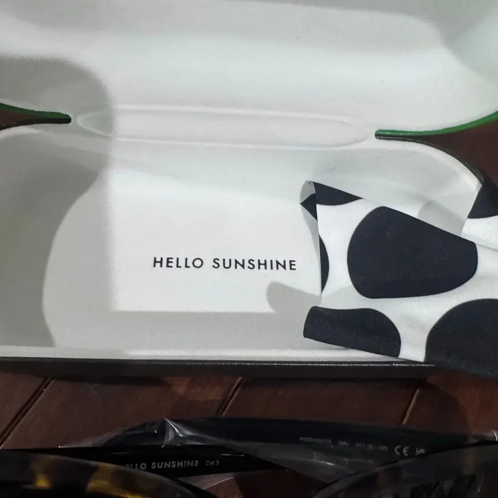 Kate Spade New York Hello Sunshine Cat.3 Eye Tortoise Shell Sunglasses NWB